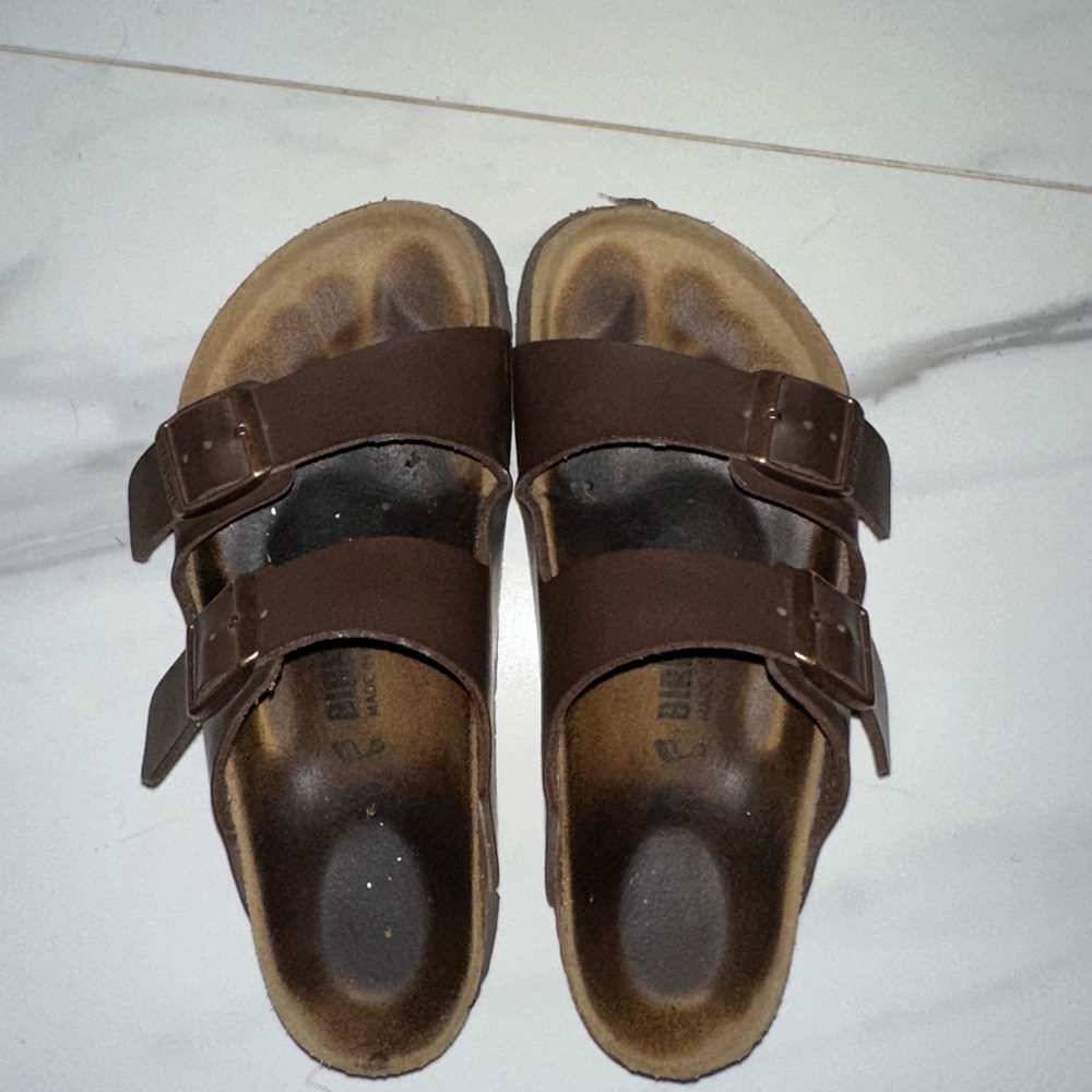 Birkenstock Arizona Sandals - Dark Brown